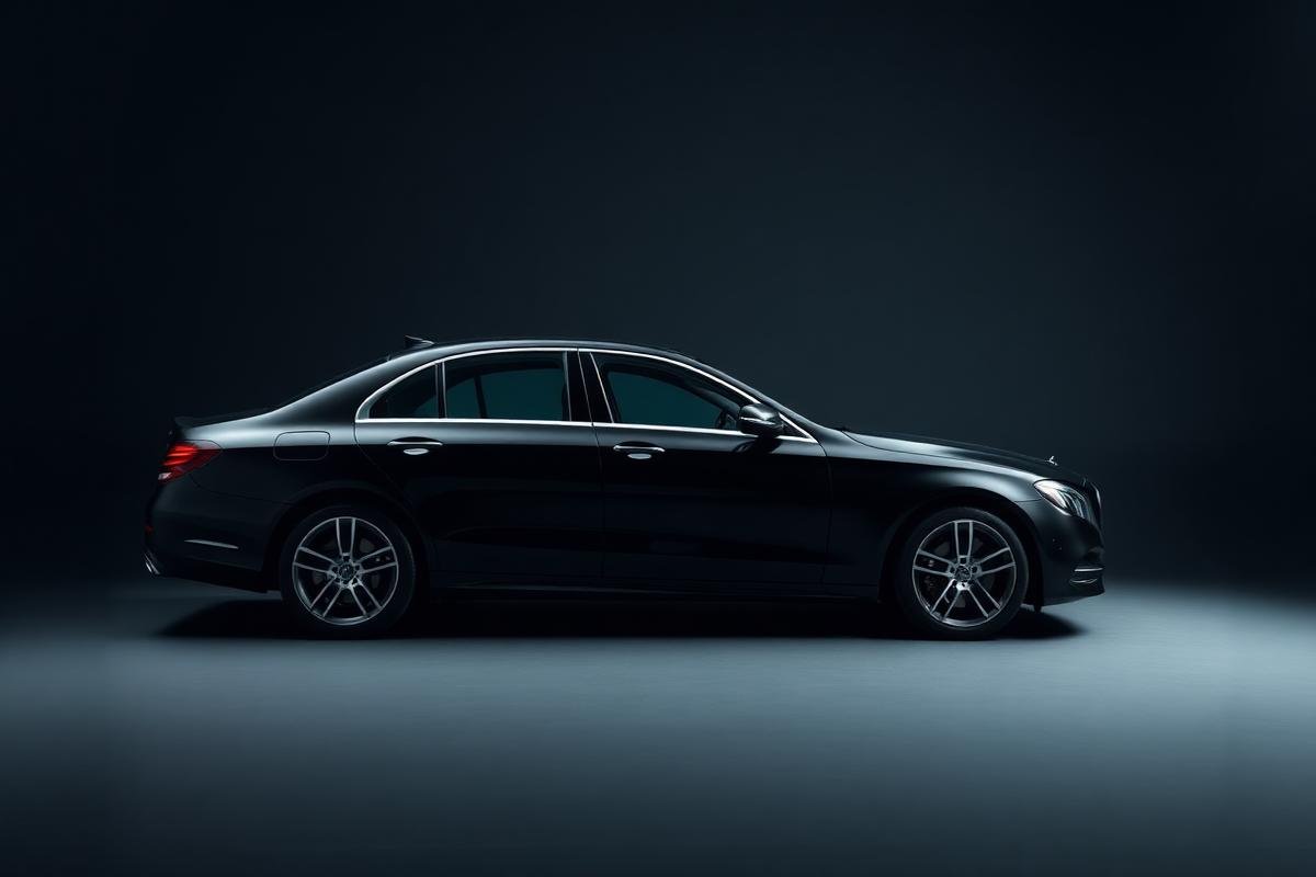 Mercedes E-Class chauffeur vehicle