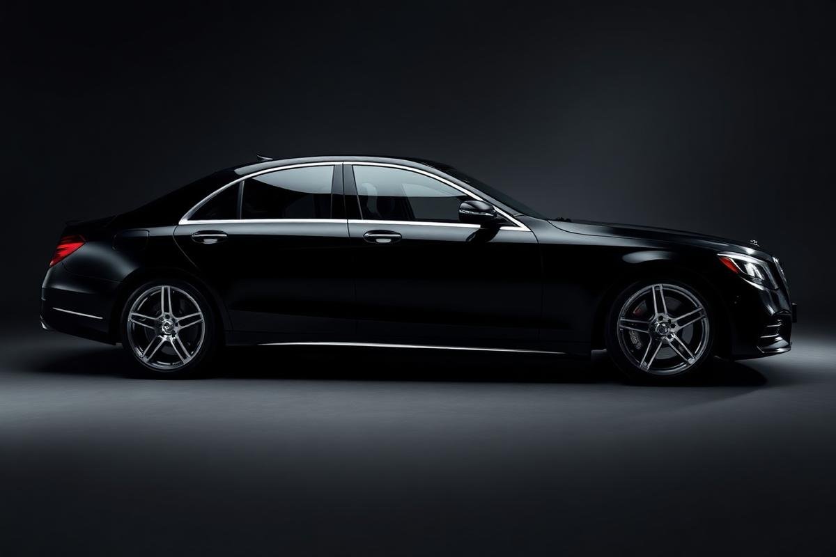 Mercedes S-Class chauffeur vehicle